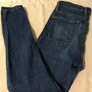 LUCKY BRAND Women's Denim Blue Jeans Button Front Closure Size 8/29